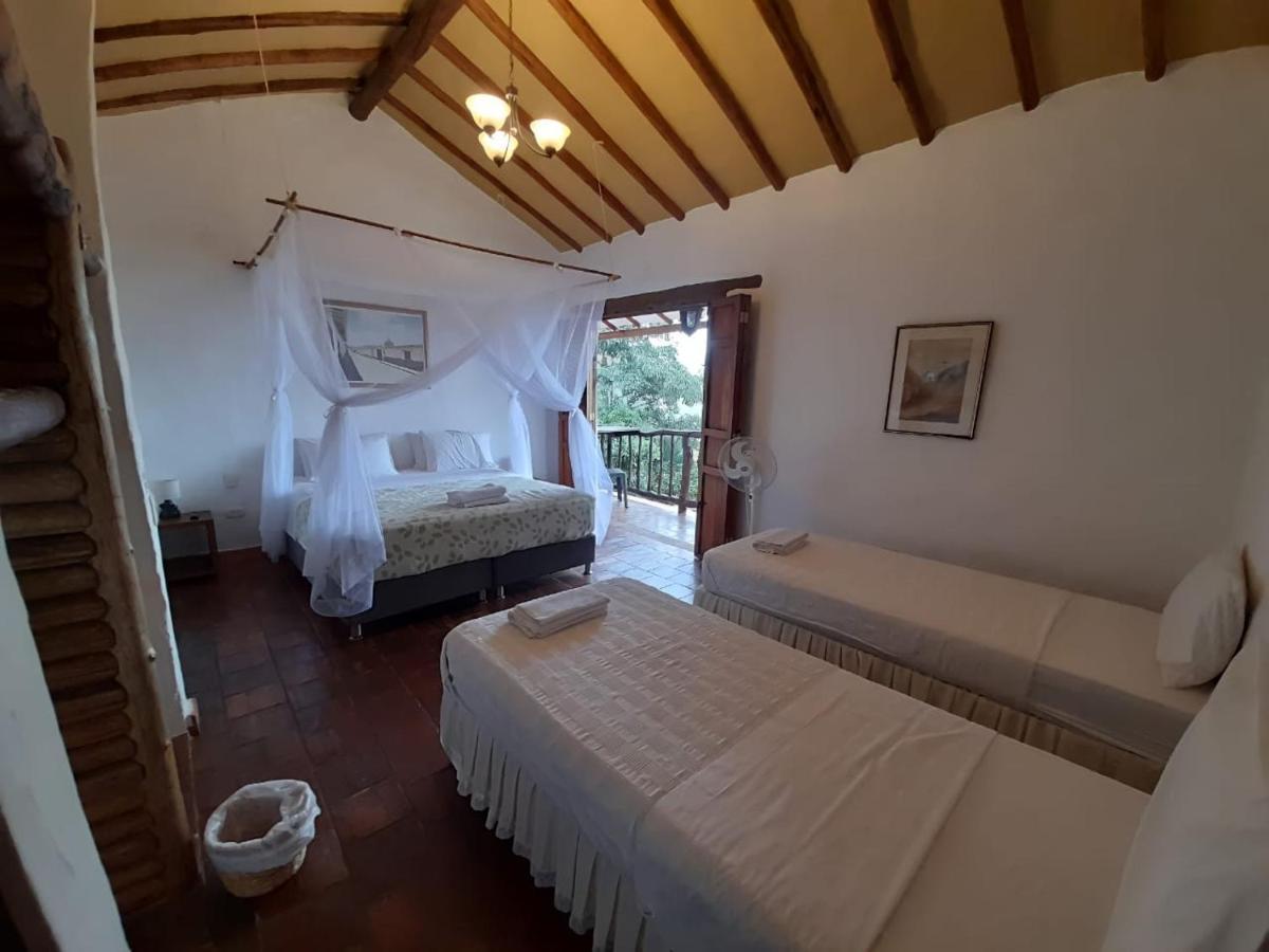 Posada Suenos De Antonio Barichara Esterno foto