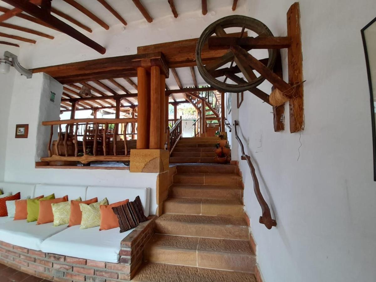 Posada Suenos De Antonio Barichara Esterno foto