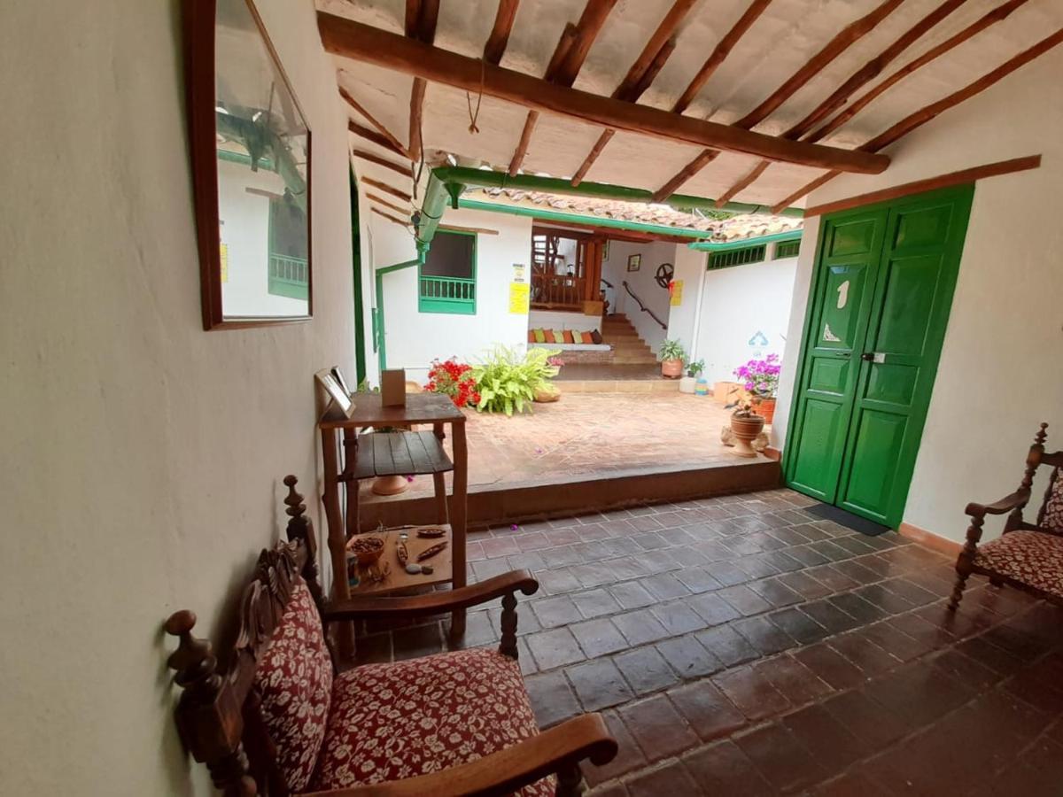 Posada Suenos De Antonio Barichara Esterno foto