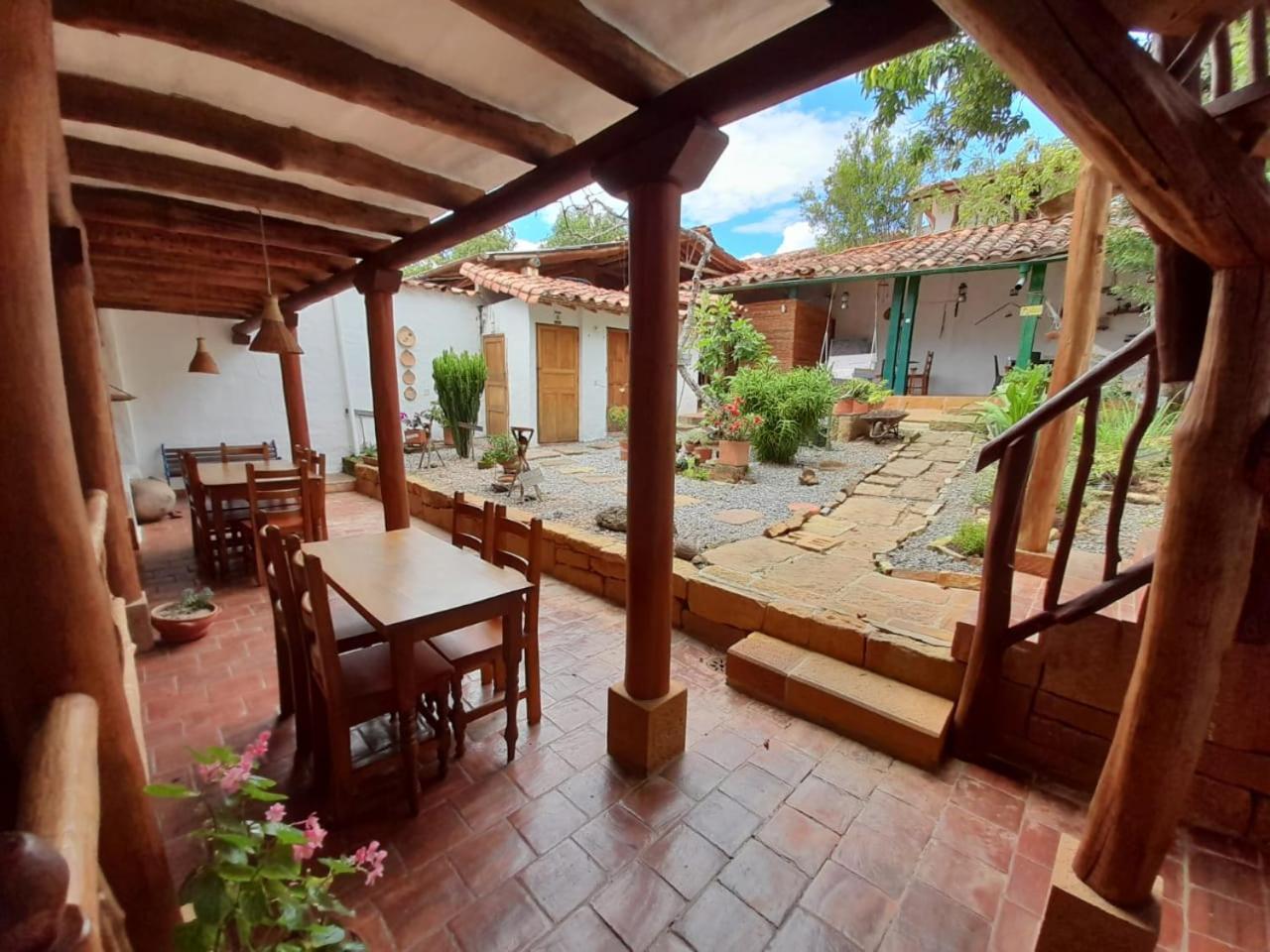 Posada Suenos De Antonio Barichara Esterno foto